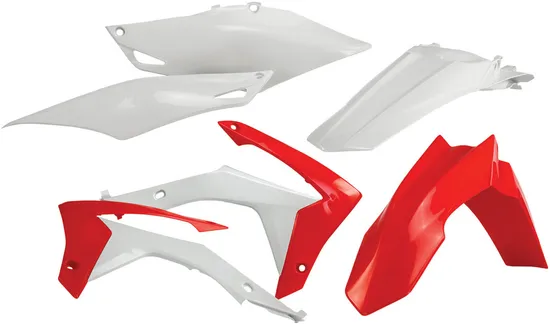 Acerbis Plastic Fender Body Kit Red White