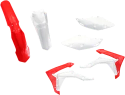Acerbis Plastic Fender Body Kit Red White