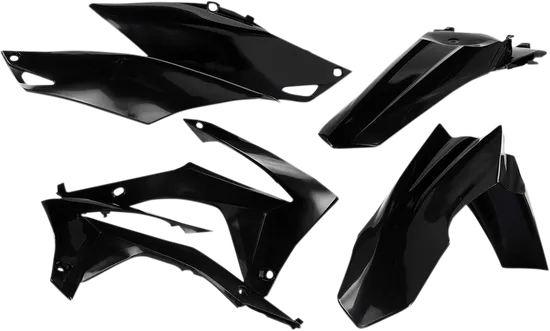 Acerbis Complete Plastic Fender Body Kit Black