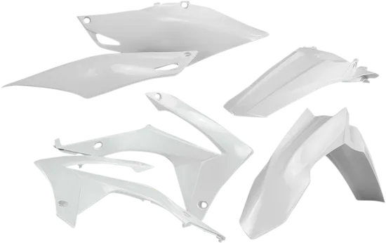 Acerbis Complete Plastic Fender Body Kit White