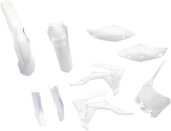 Acerbis Complete Plastic Fender Body Kit White