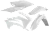 Acerbis Complete Plastic Fender Body Kit White