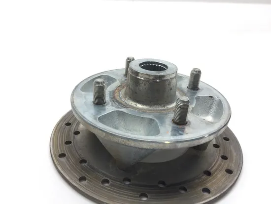 Front Wheel Hub with Rotor A 2017 Yamaha Wolverine YXE 700 4x4 FI EPS 2480A