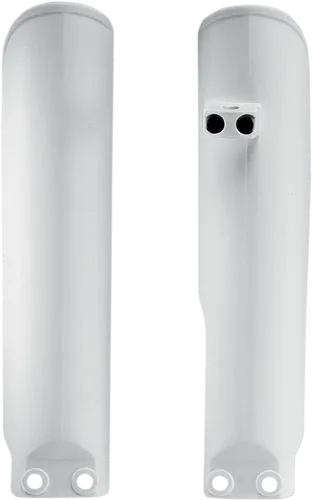 Acerbis White Lower Fork Cover Protector Guard Set