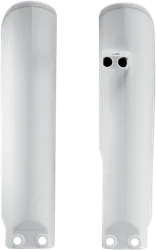 Acerbis White Lower Fork Cover Protector Guard Set