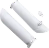 Acerbis White Lower Fork Cover Protector Guard Set