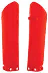 Acerbis Fluorescent Orange Lower Fork Cover Protector Guard Set