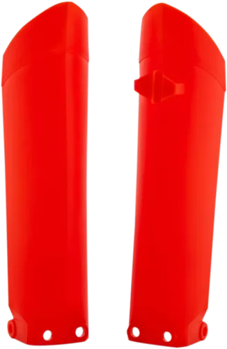 Acerbis Fluorescent Orange Lower Fork Cover Protector Guard Set