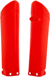 Acerbis Fluorescent Orange Lower Fork Cover Protector Guard Set