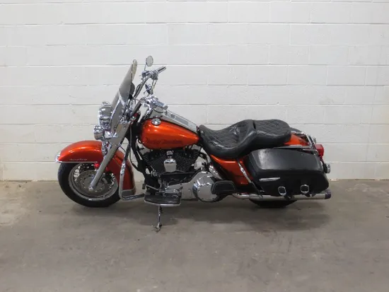 Battery Tray 2004 Harley-Davidson Road King Classic EFI FLHRCI 2474