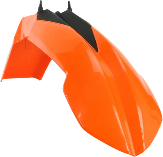 Acerbis Front Fender Black Orange