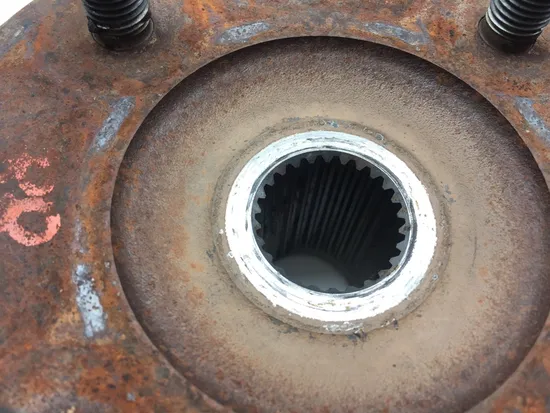 2015 Honda 500 Pioneer Rear Wheel Axle Hub Right 2496A