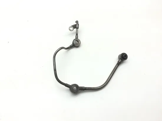 1986 Honda TRX Fourtrax 350 4x4 Engine Metal Oil Lines 2502A