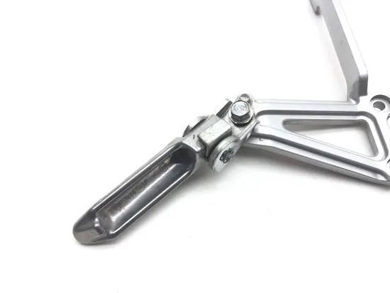 Right Rear Back Passenger Peg Bracket Side 2007 Kawasaki Ninja 250R EX250F 2484