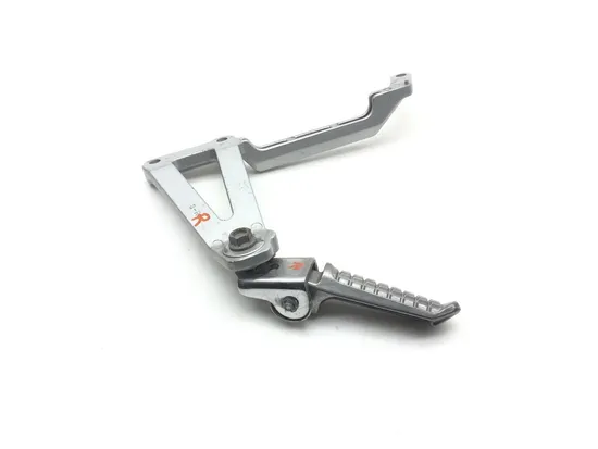 Right Rear Back Passenger Peg Bracket Side 2007 Kawasaki Ninja 250R EX250F 2484