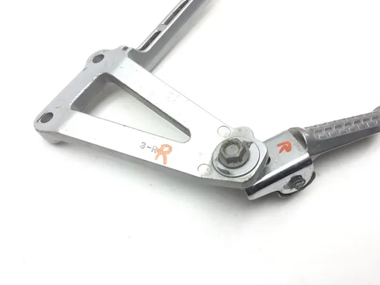 Right Rear Back Passenger Peg Bracket Side 2007 Kawasaki Ninja 250R EX250F 2484