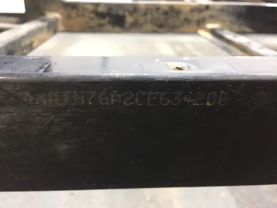 2012 Polaris Ranger 800 XP Frame Chassis CLN Ready To Go 2512A