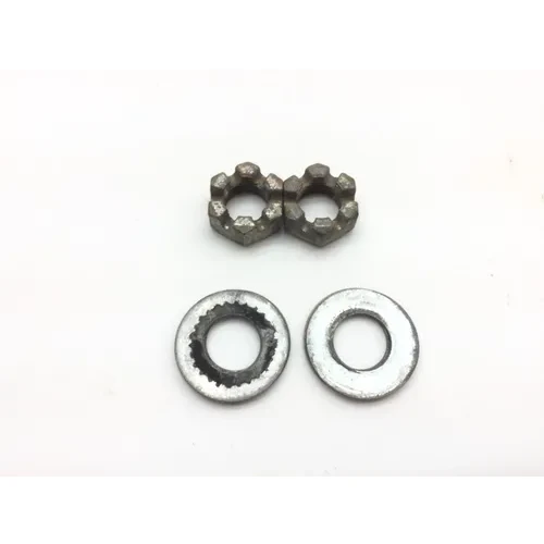 Front Wheel Hub Spindle Castle Nuts 2009 Polaris Sportsman XP 850 EFI EPS 2493 3
