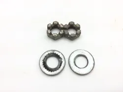 Front Wheel Hub Spindle Castle Nuts 2009 Polaris Sportsman XP 850 EFI EPS 2493