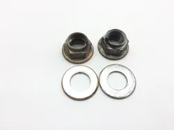 Rear Wheel Axle Hub Castle Nuts 2017 Yamaha Wolverine YXE 700 4x4 FI EPS 2492A