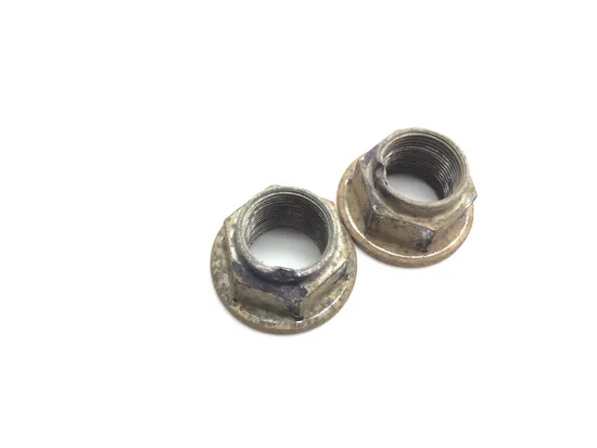 Front Wheel Hub Spindle Castle Nuts 2017 Yamaha Wolverine YXE 700 4x4 EPS 2492A