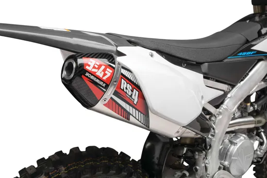Yosh RS-4 Signature Slip On AL Exhaust Pipe Yamaha YZ450F