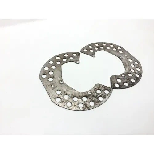 Front Brake Rotor Rock Guards 2016 Yamaha Wolverine YXE 700 4x4 FI 2514A 5