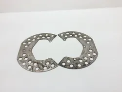 Front Brake Rotor Rock Guards 2016 Yamaha Wolverine YXE 700 4x4 FI 2514A