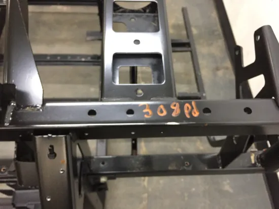 Frame Chassis CLN Ready To Go 2012 Polaris Ranger XP 800 4X4 2528