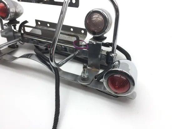 License Plate Holder w Lights Harley-Davidson Electra Glide 1989 2510A x