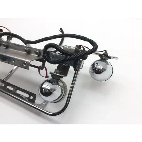 License Plate Holder w Lights Harley-Davidson Electra Glide 1989 2510A x 14