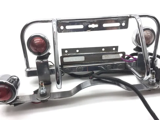 License Plate Holder w Lights Harley-Davidson Electra Glide 1989 2510A x