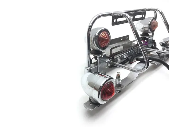 License Plate Holder w Lights Harley-Davidson Electra Glide 1989 2510A x