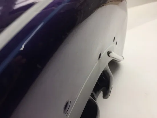 Front Fender Fairing Tire Hugger 1988 Harley-Davidson  2510 x