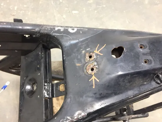 Main Frame Chassis CLN Ready To Go Harley-Davidson Electra Glide 1989 2510A x