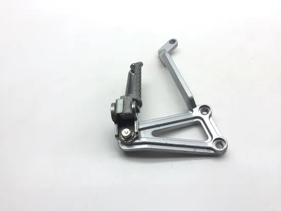 Right Rear Back Passenger Peg Bracket Side 1989 Kawasaki Ninja 250R EX250F 2515