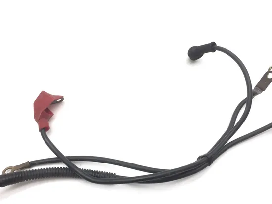 Positive Negative Battery Wires 1989 Kawasaki Ninja 250R EX250F 2515