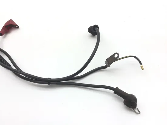 Positive Negative Battery Wires 1989 Kawasaki Ninja 250R EX250F 2515