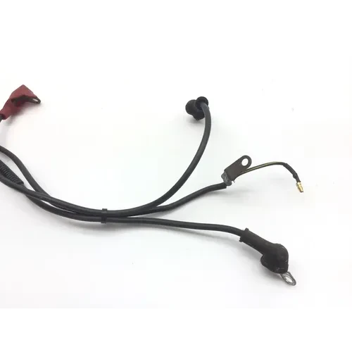 Positive Negative Battery Wires 1989 Kawasaki Ninja 250R EX250F 2515 7