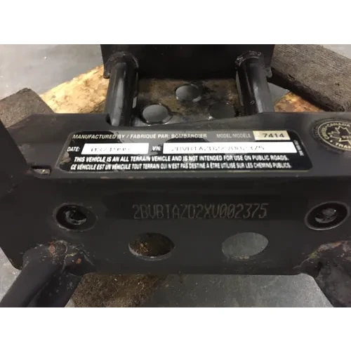 Frame Chassis Bombardier Traxter 500 4x4 Automatic 1655 4