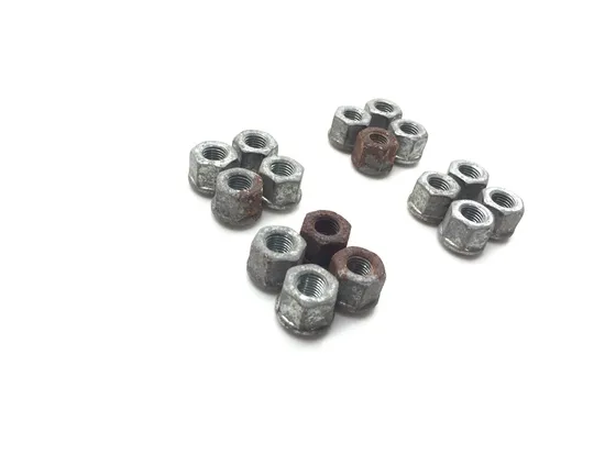 Front Rear Wheel Lug Nuts Set Bombardier Traxter 500 4x4 Automatic 1655