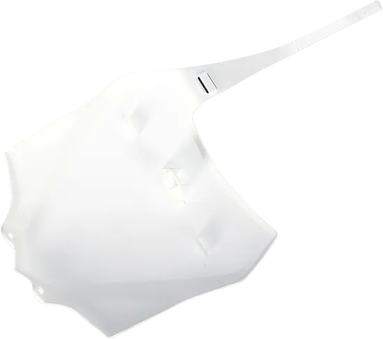 Acerbis White Front Number Plate