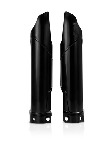 Acerbis Black Lower Fork Cover Protector Guard Set 4