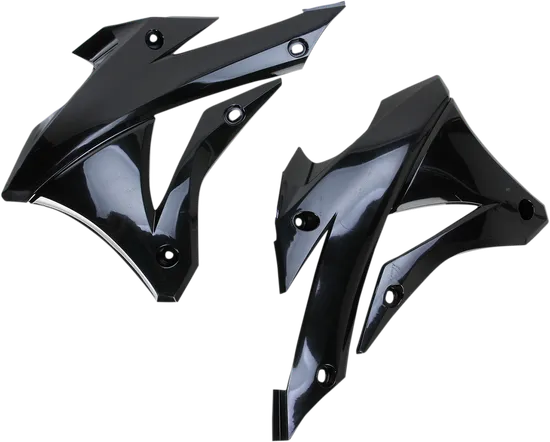 Acerbis Left Right Radiator Shrouds Black