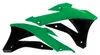 Acerbis Left Right Radiator Shrouds Green Black