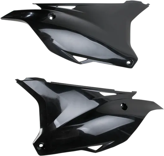 Acerbis Side Panel Number Plates Black