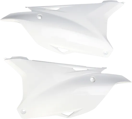 Acerbis Side Panel Number Plates White