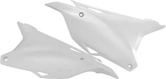 Acerbis Side Panel Number Plates White