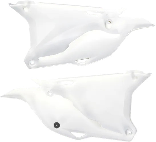 Acerbis Side Panel Number Plates White
