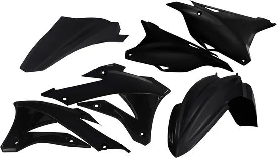 Acerbis Plastic Fender Body Kit Black